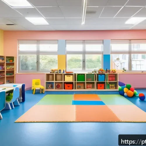 특수교육 지원 센터 - A bright and welcoming special education classroom designed for children with diverse learning needs...